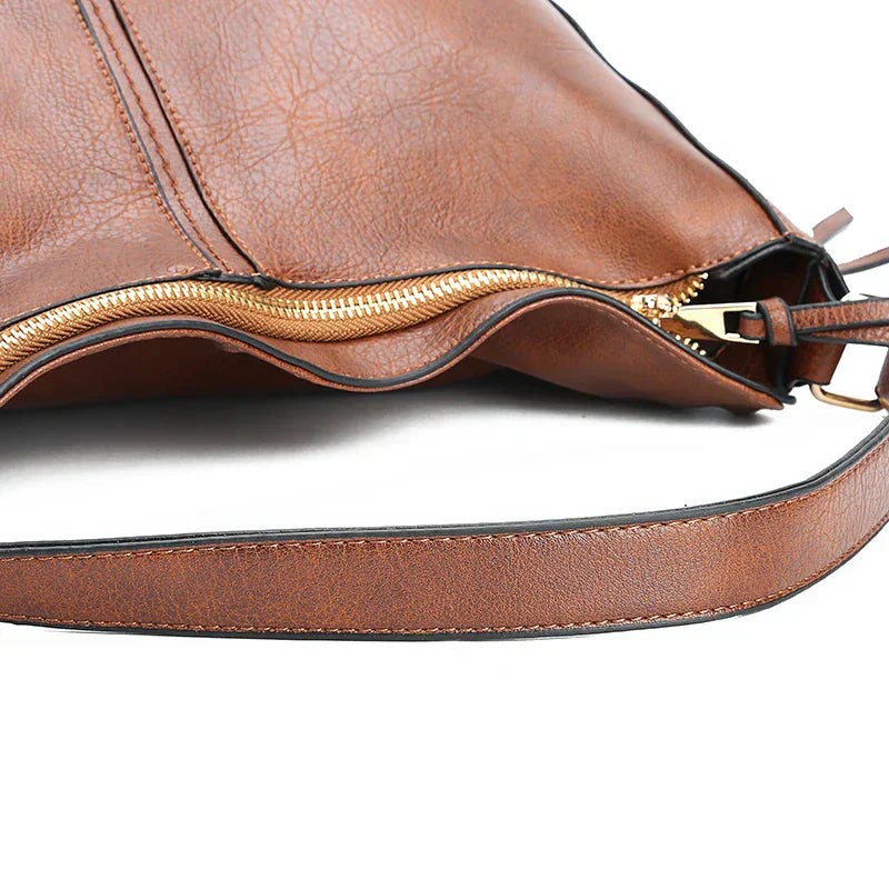 Mila | Leder Schultertasche