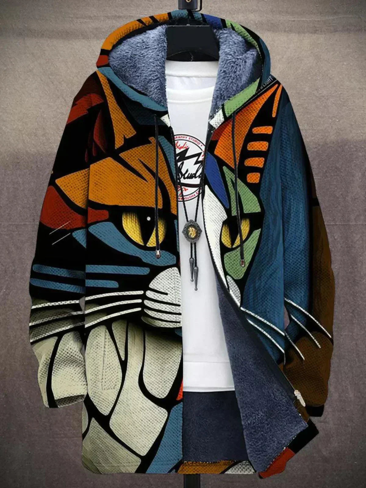Jindalee | Luxuriöser, kunstinspirierter Cardigan