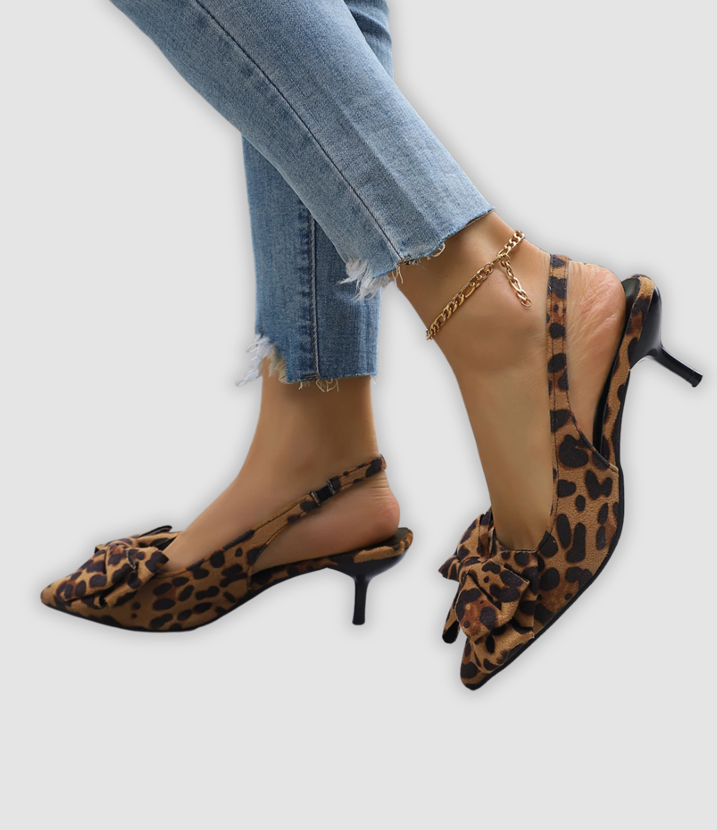 NIRA I ELEGANTE STILETTO-SANDALEN MIT SCHLEIFE