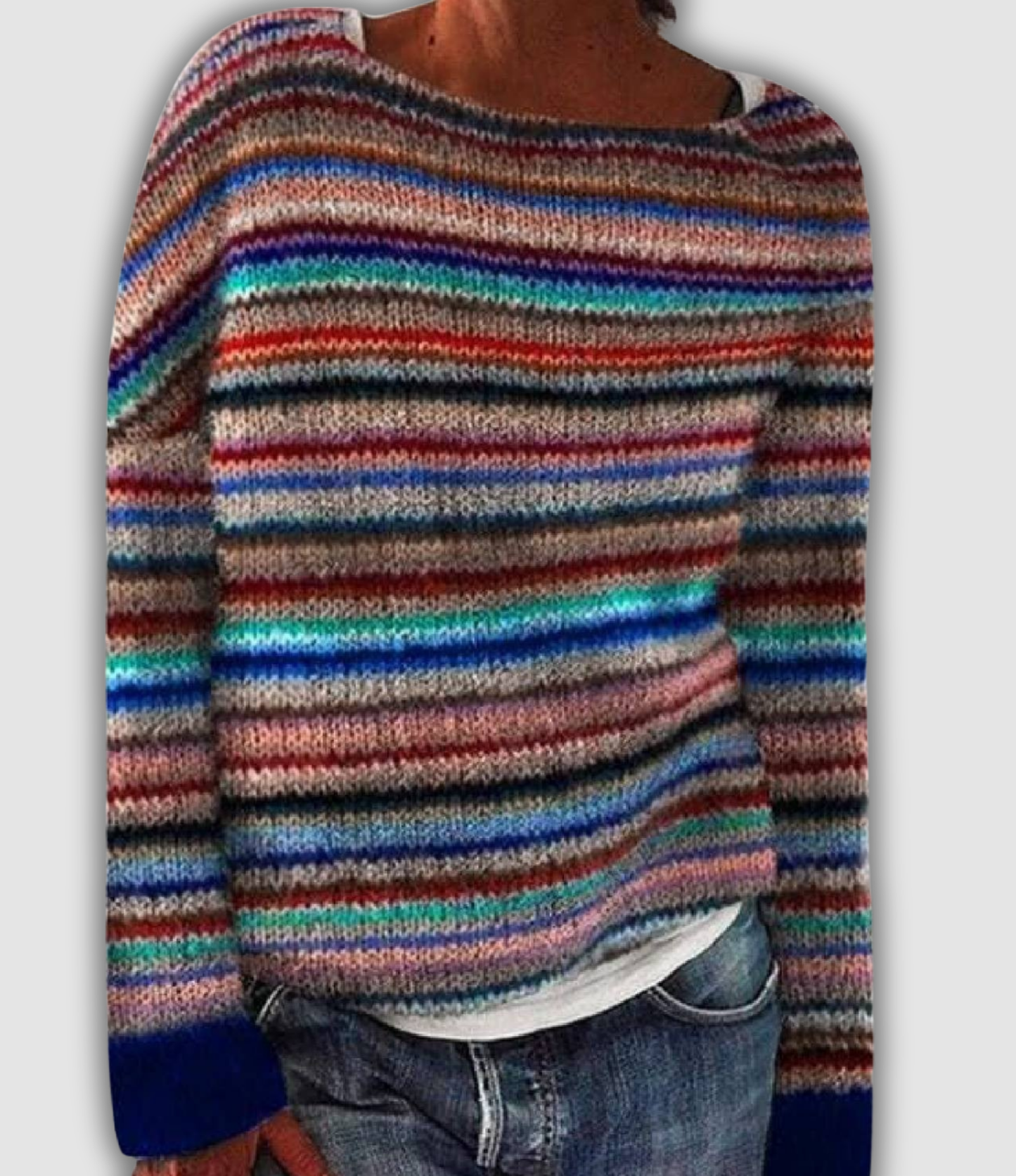 JORINA I LÄSSIGER PULLOVER
