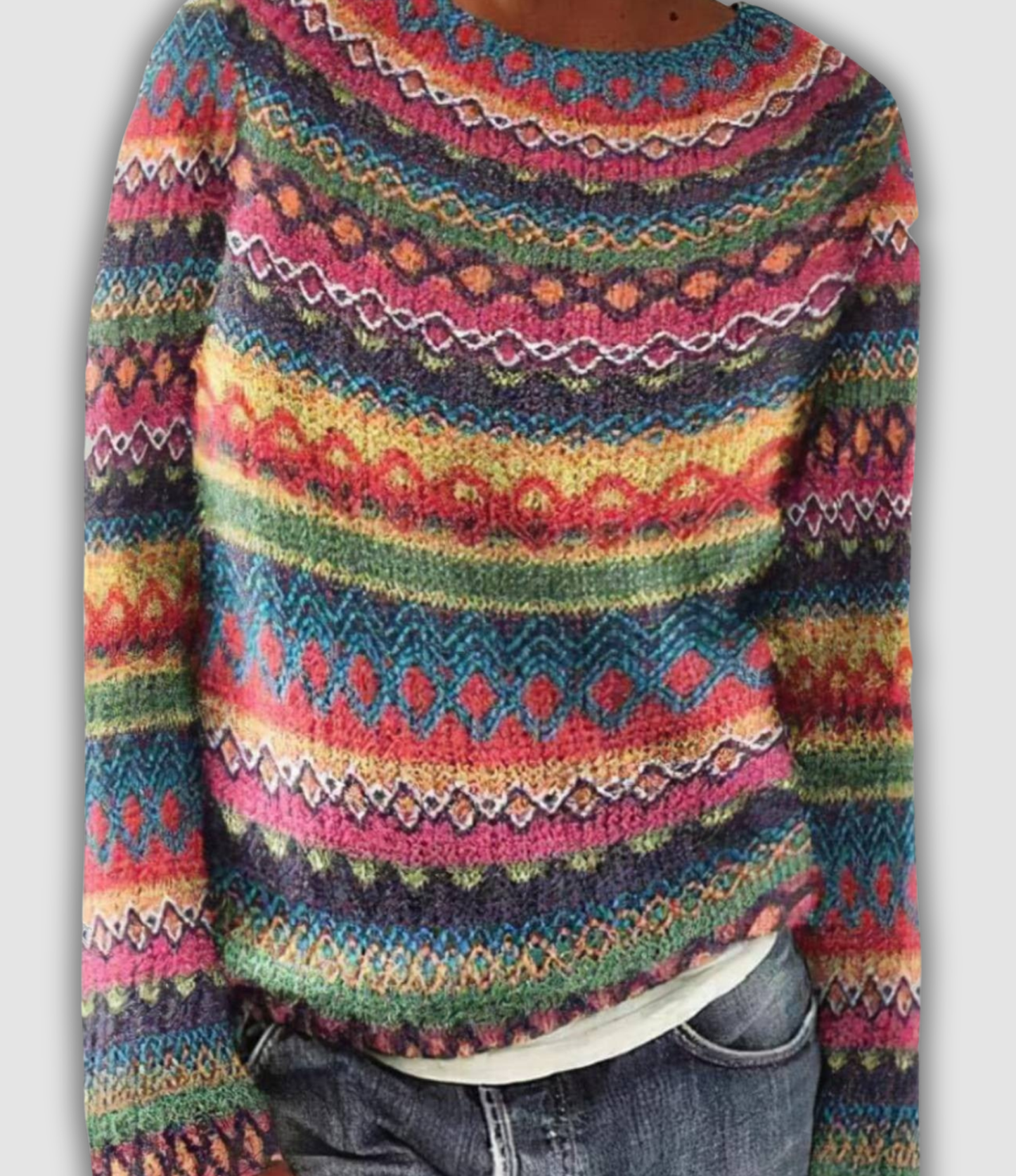 DALIA I GEMÜTLICHER RETRO PULLOVER