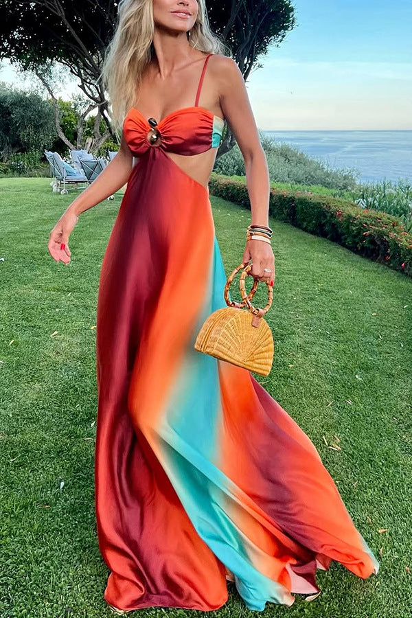 Harlow | Sunset Maxikleid