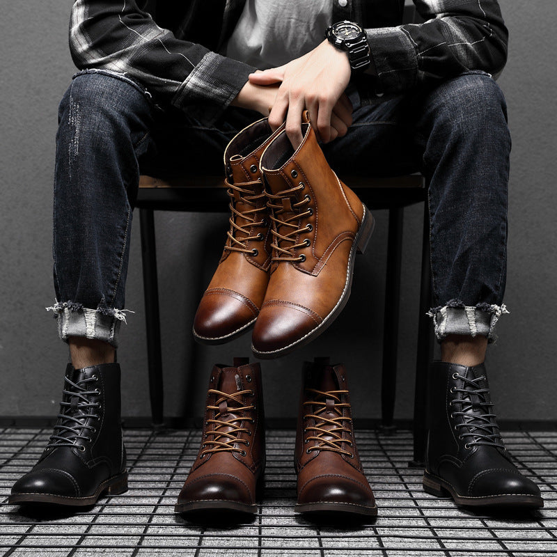 Morgan | Kunstleder Stiefel