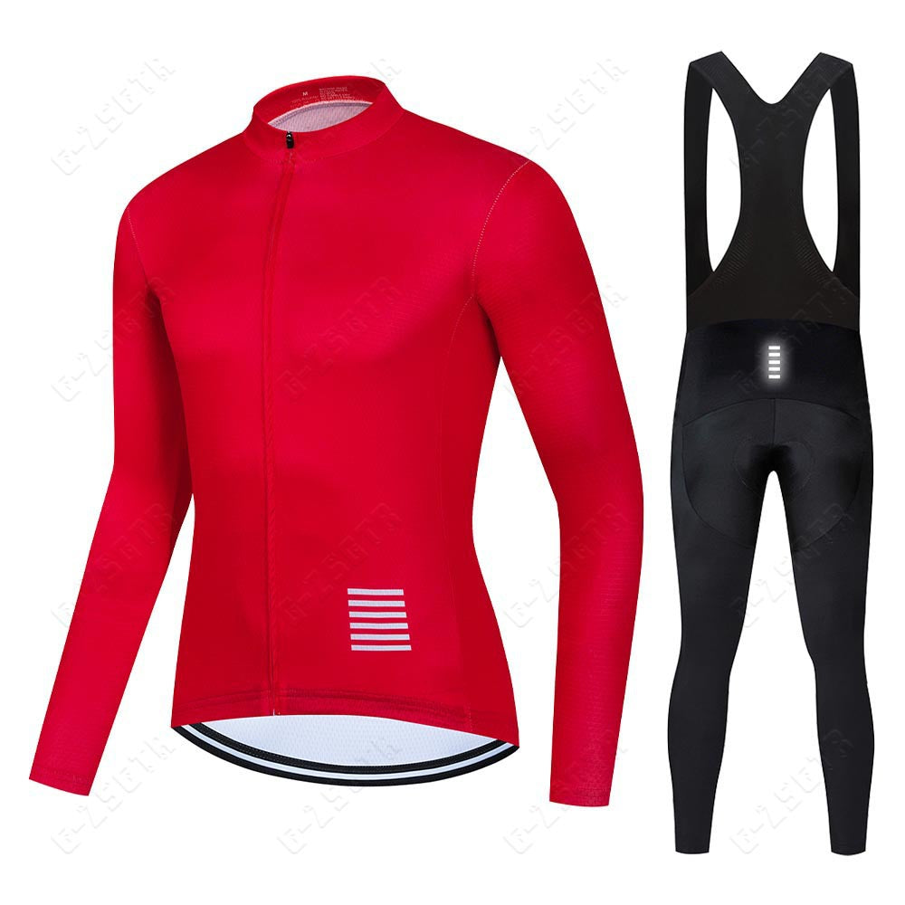 Professionelles Langarm-Radsportbekleidungsset