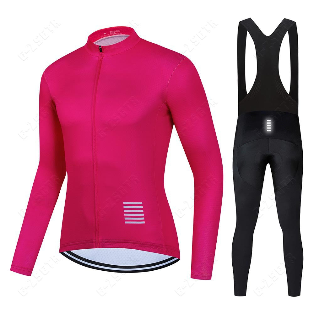 Professionelles Langarm-Radsportbekleidungsset