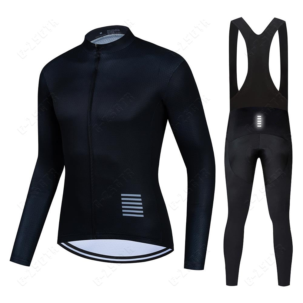 Professionelles Langarm-Radsportbekleidungsset