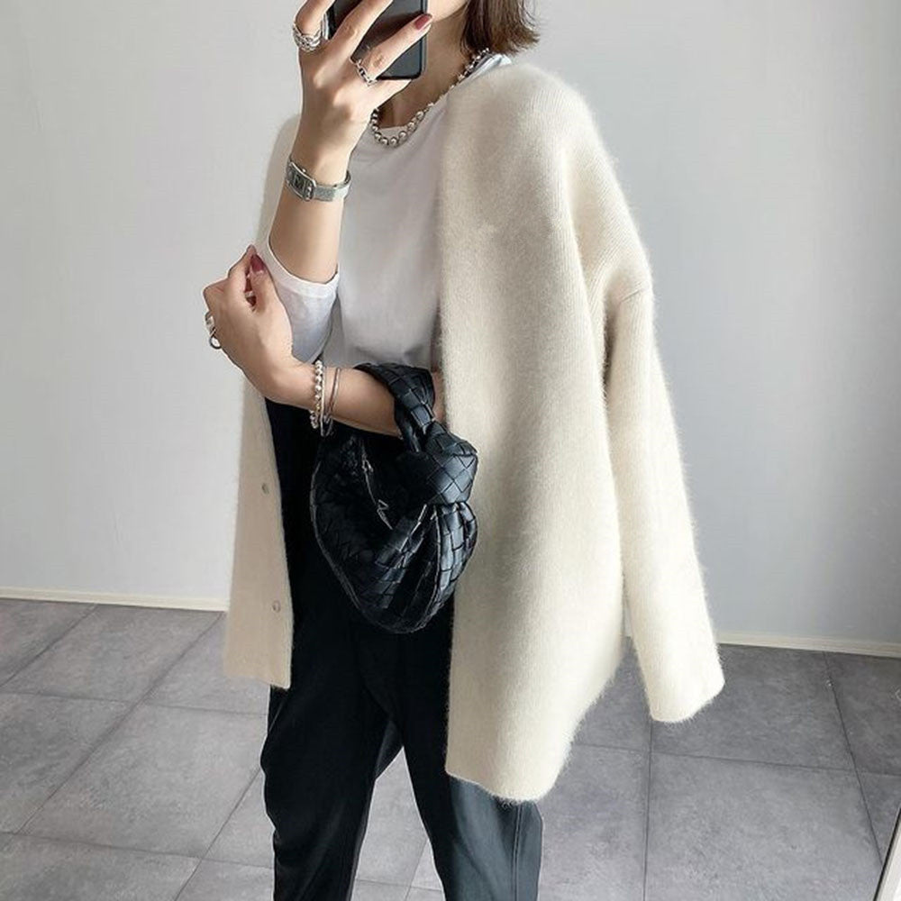 CHLOÉ I ELEGANTER CASHMERE-CARDIGAN