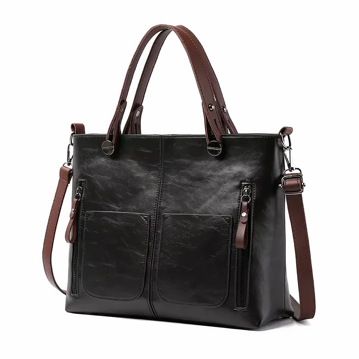 Rosy | Stilvolle Lederhandtasche