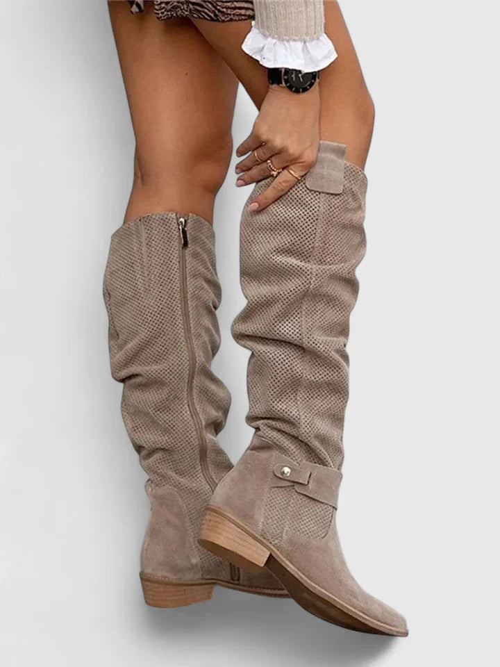 HALVIRA I ELEGANTE HOCHGESCHNITTENE STIEFEL