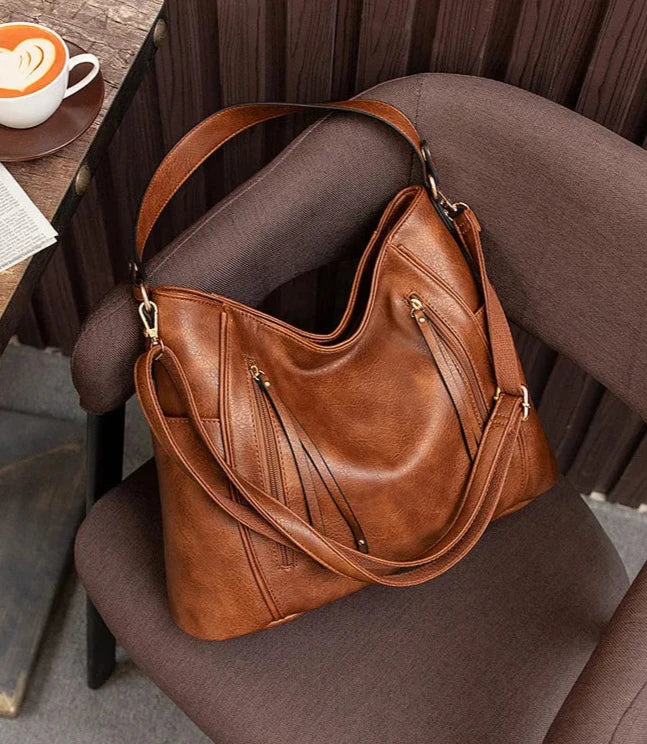Evelyn | Elegante Lederhandtasche