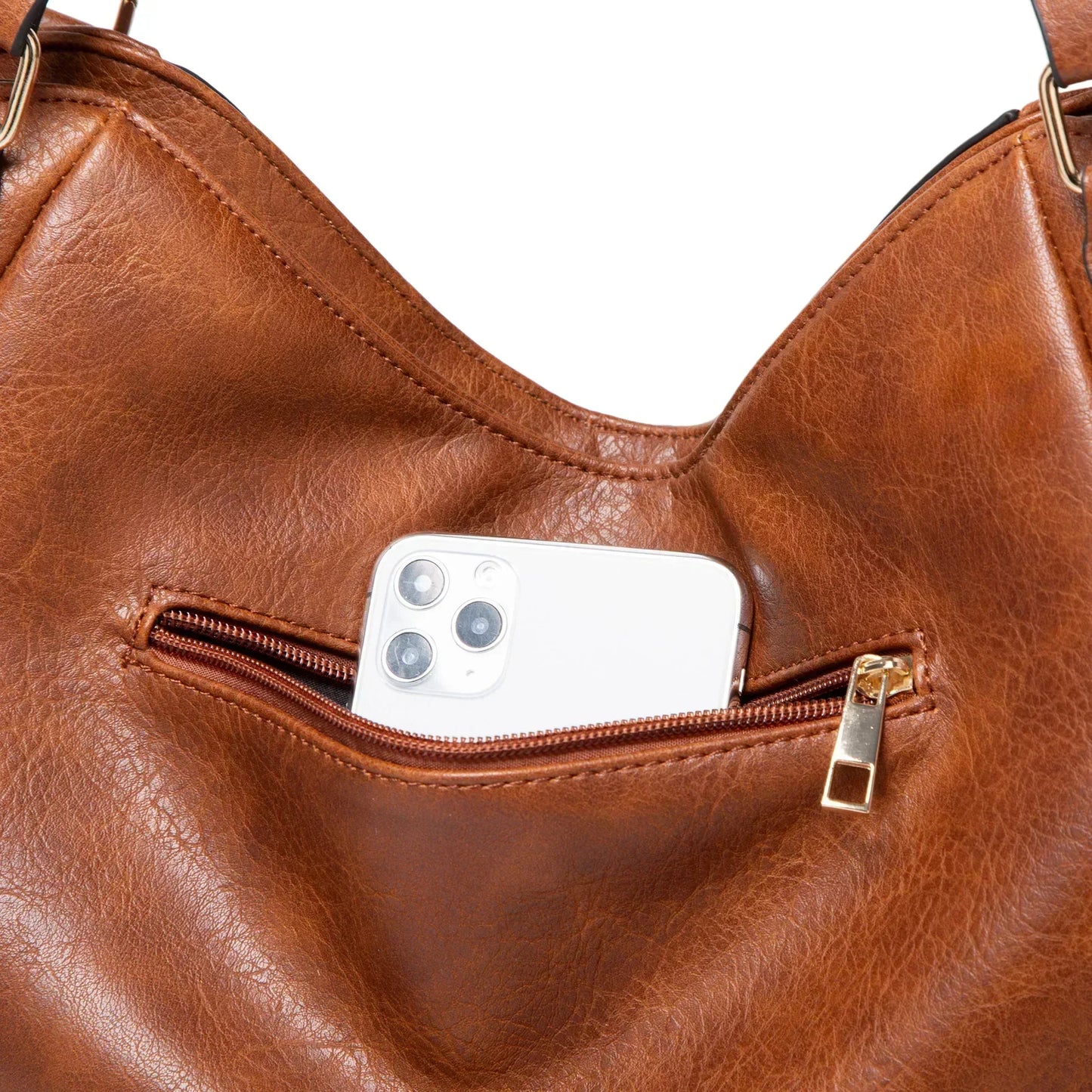 Nela | Damen Lederhandtasche
