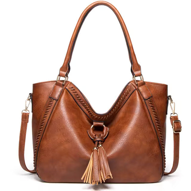 Nela | Damen Lederhandtasche