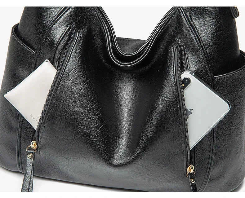 Evelyn | Elegante Lederhandtasche