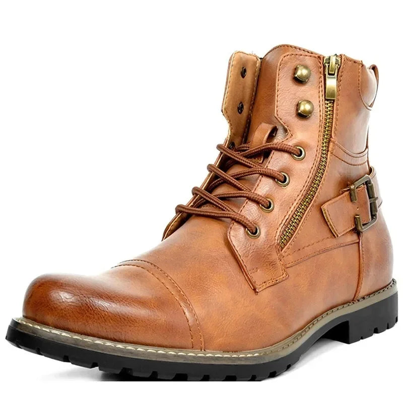 Phoenix | Leder Schnür-Stiefel