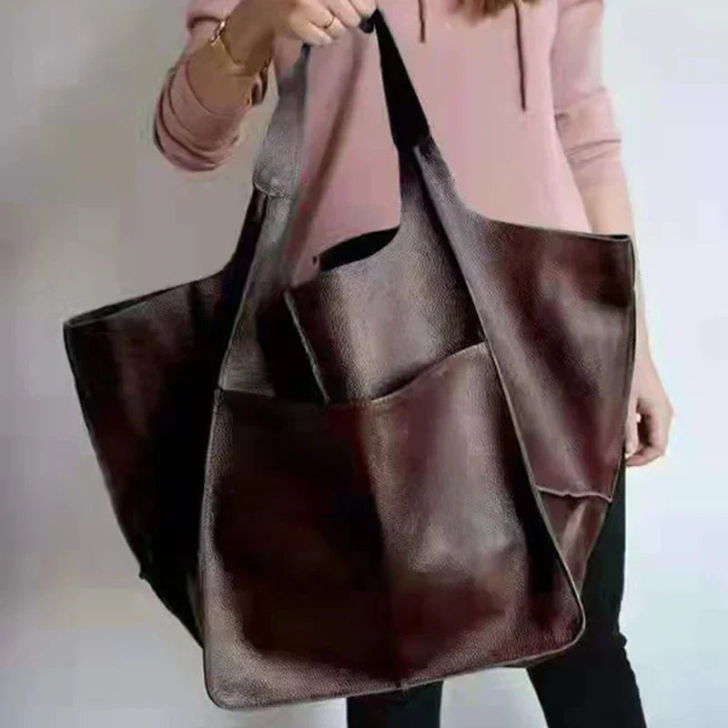 Laura | Vintage Lederhandtasche