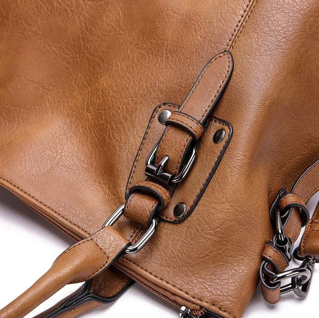 Victoria | Leder Schultertasche
