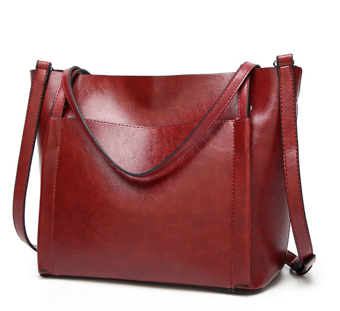 Phyllis | Leder Schultertasche