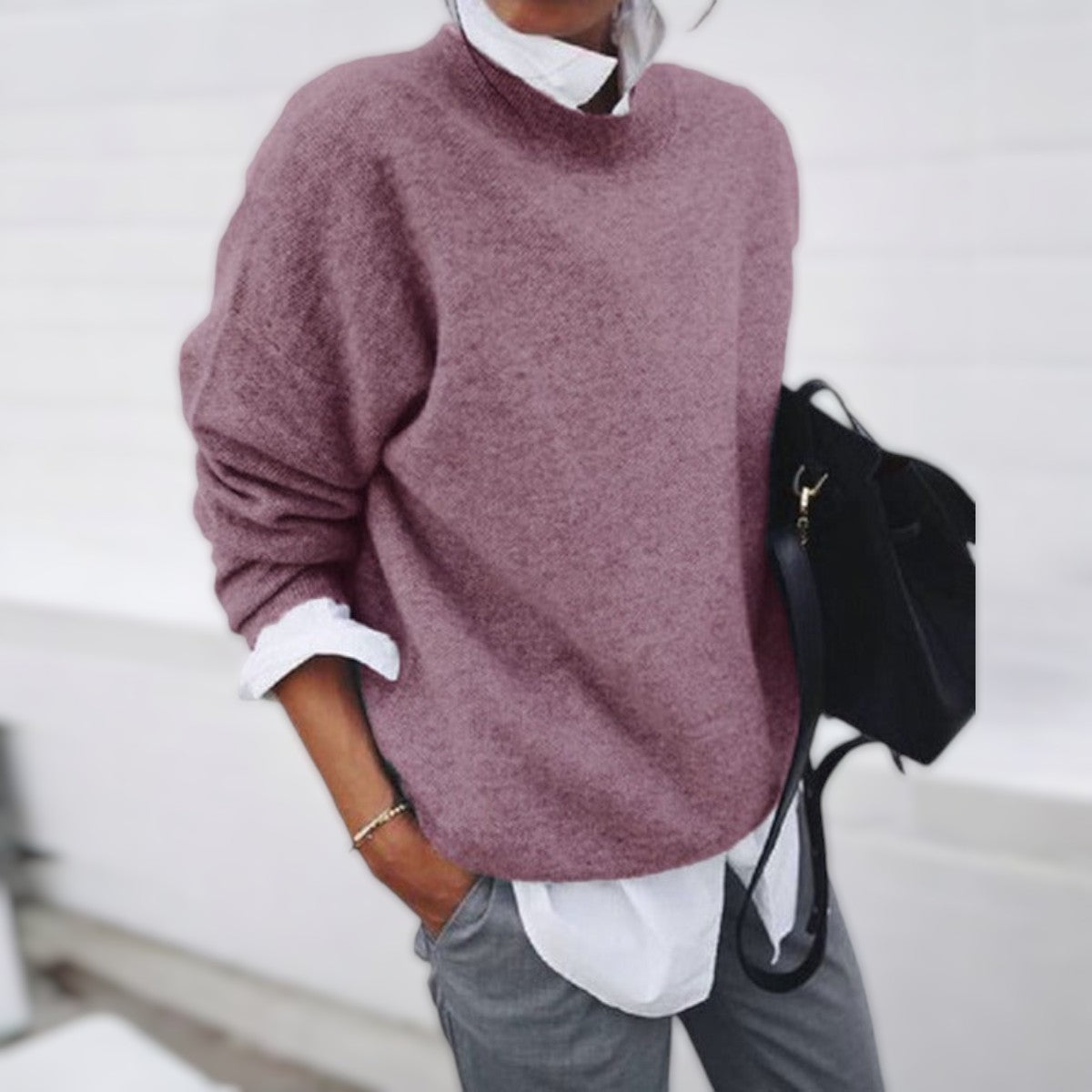 AMELIE I BEQUEMER CASHMERE-PULLOVER
