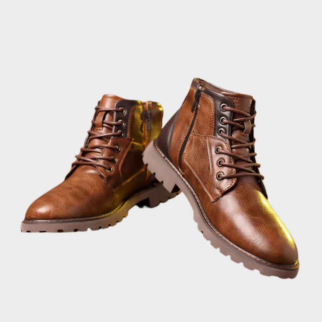 Brody | Schnürstiefel aus strapazierfähigem Leder
