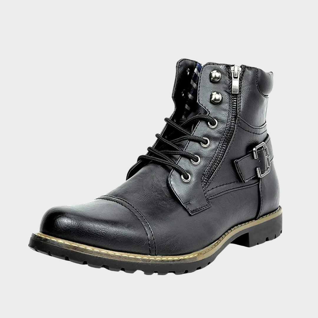 Phoenix | Leder Schnür-Stiefel