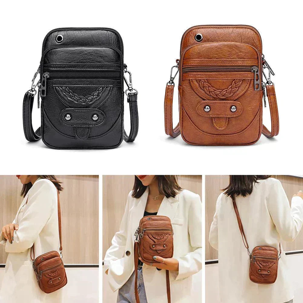 Sera | Vintage-Lederhandtasche