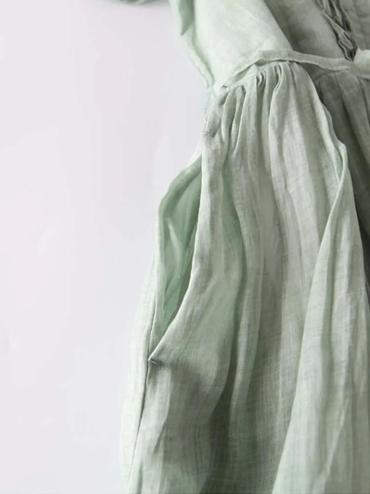 MAIRA I RETRO DAMENKLEID MIT BINDEGÜRTEL