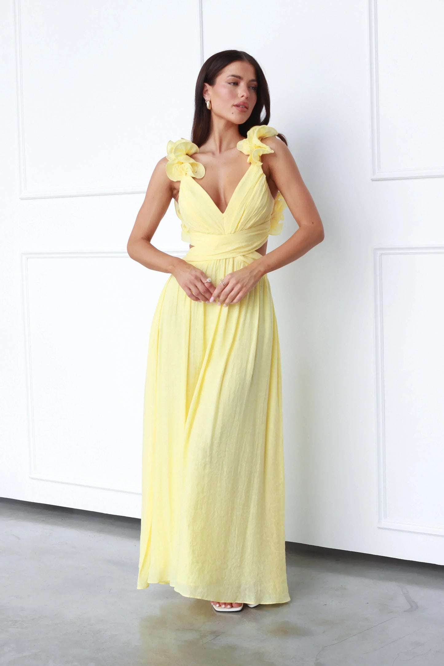 Vanessa | Elegantes Rückenaus Kleid