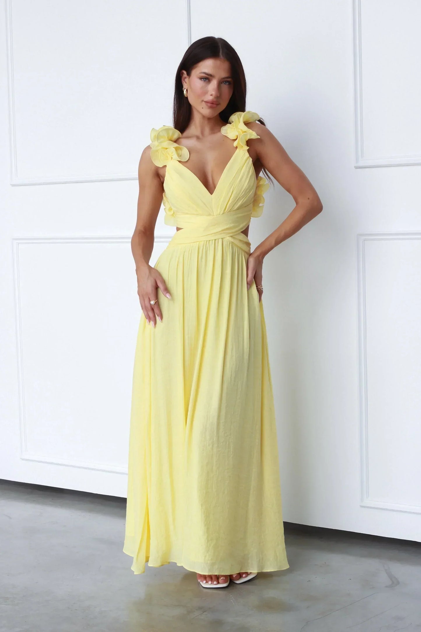 Vanessa | Elegantes Rückenaus Kleid