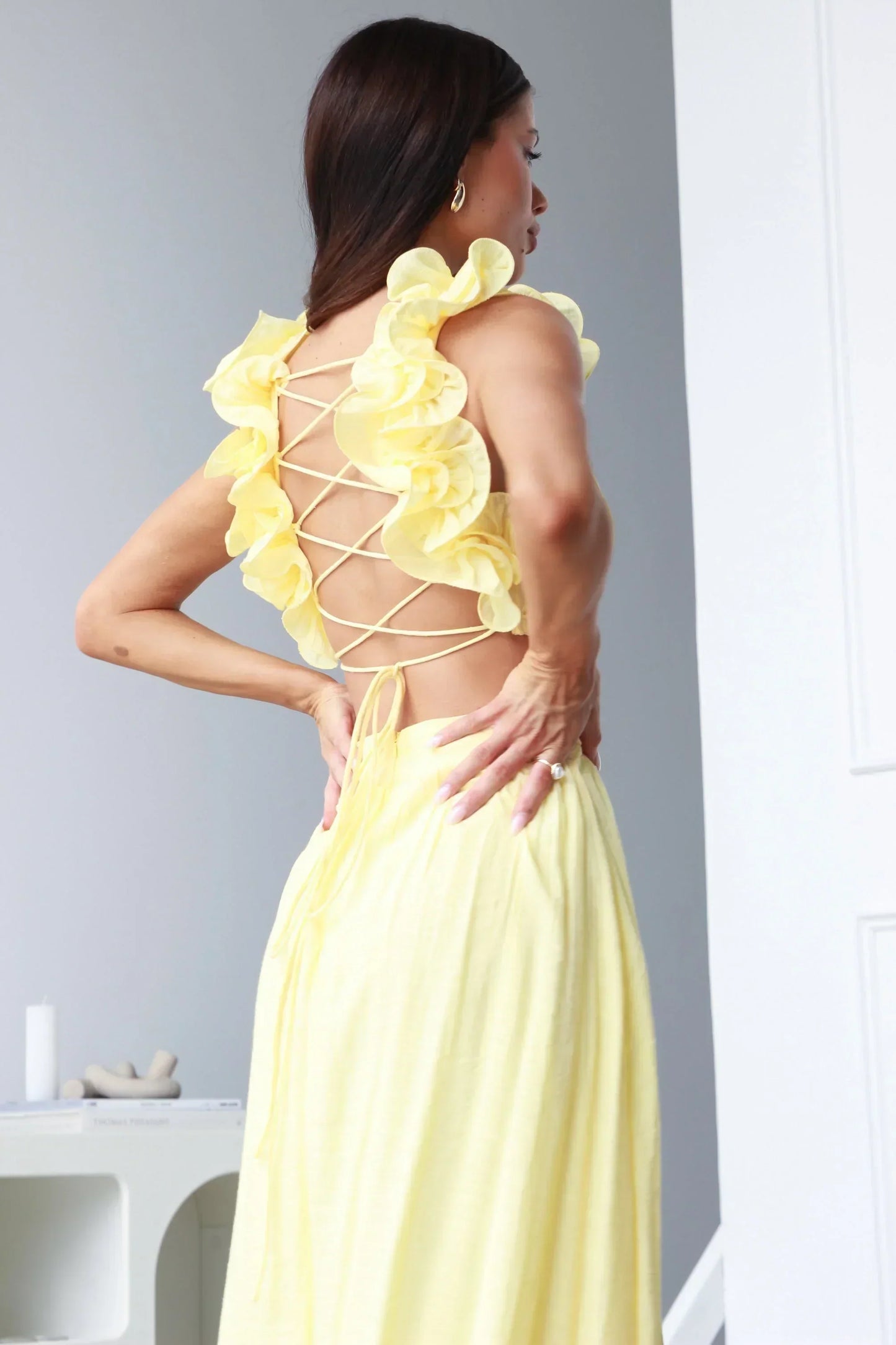 Vanessa | Elegantes Rückenaus Kleid