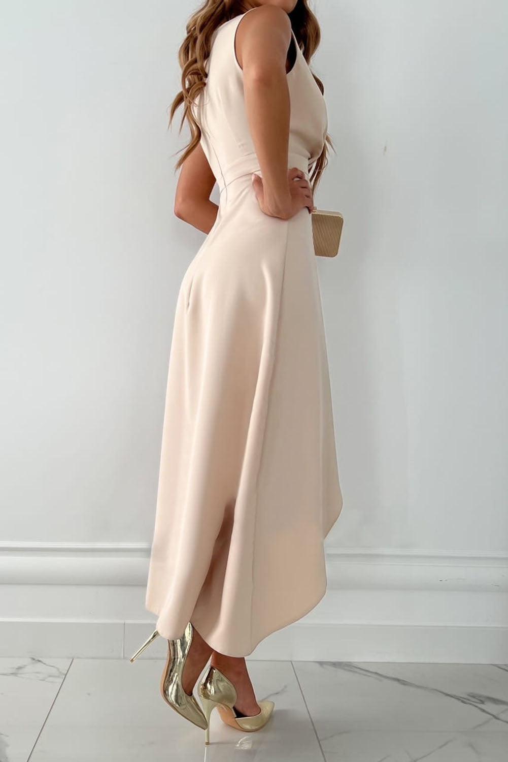 Rochelle™ Elegantes Wickel-Maxikleid