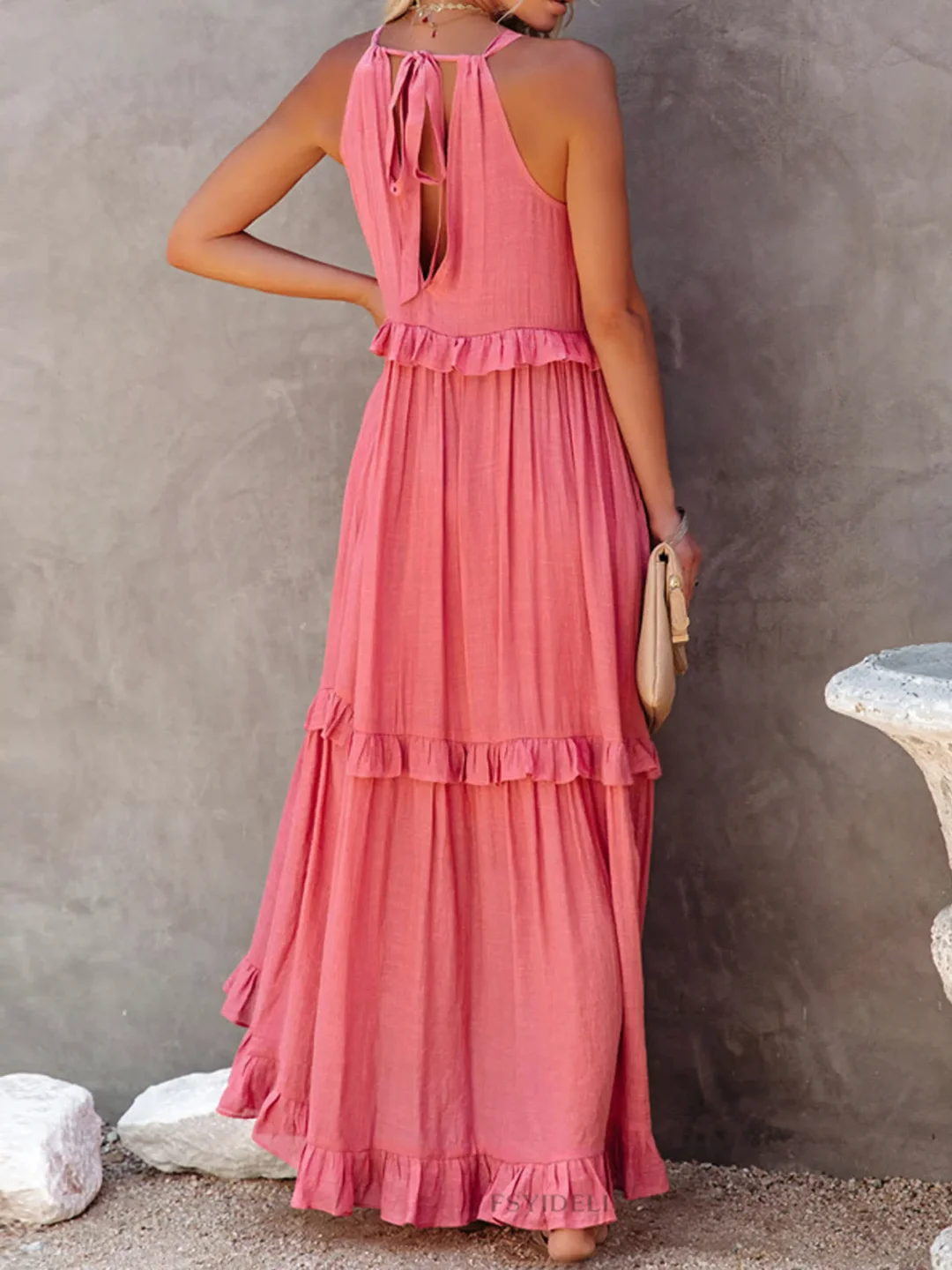Darcey™ Ruffle Breeze Maxikleid