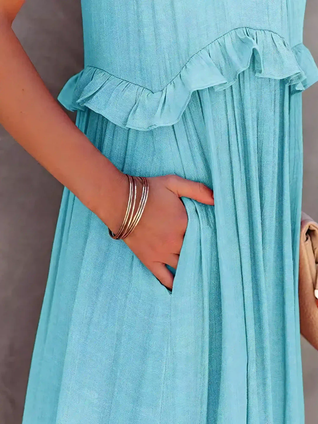 Darcey™ Ruffle Breeze Maxikleid
