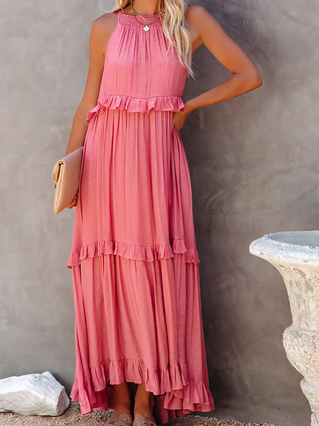 Darcey™ Ruffle Breeze Maxikleid