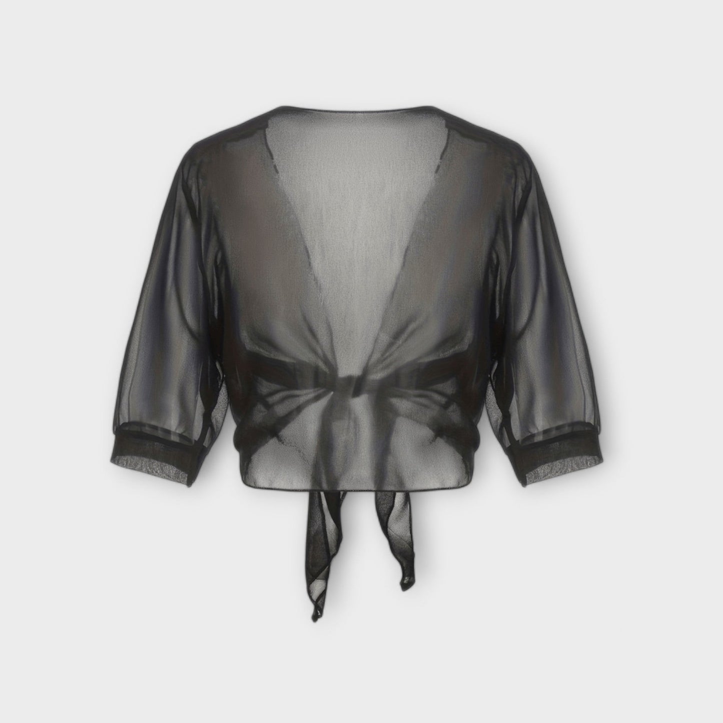 Olivia - Bluse mit offenem Vorderteil