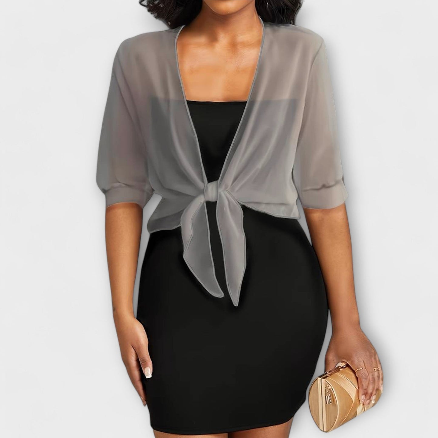 Olivia - Bluse mit offenem Vorderteil