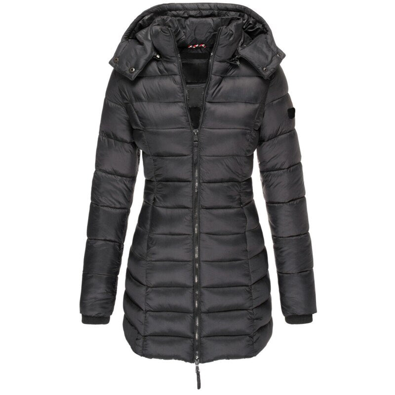 Sofia™ | Lange Daunenjacke