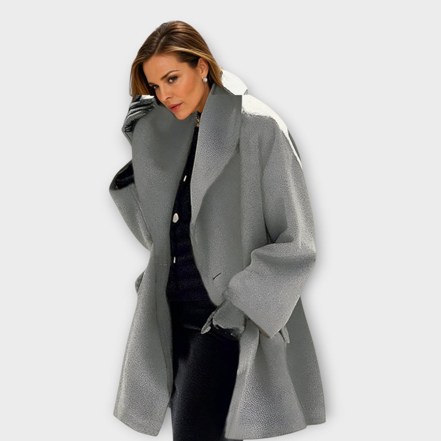 Emma | Premium Winddichter Wollmantel