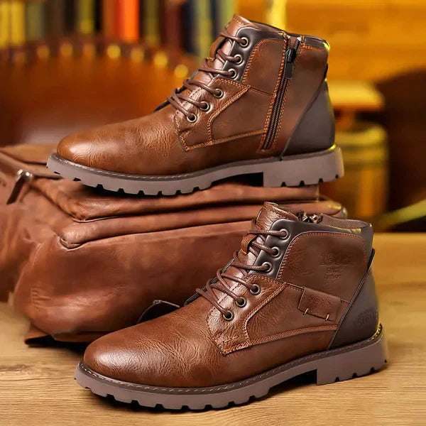 Brody | Schnürstiefel aus strapazierfähigem Leder