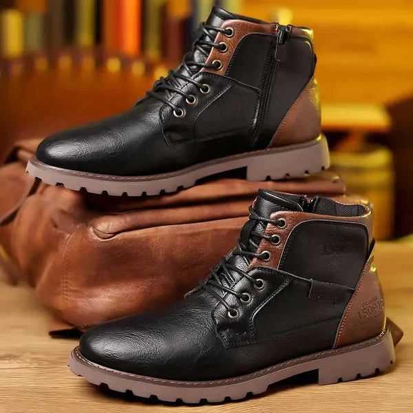 Brody | Schnürstiefel aus strapazierfähigem Leder