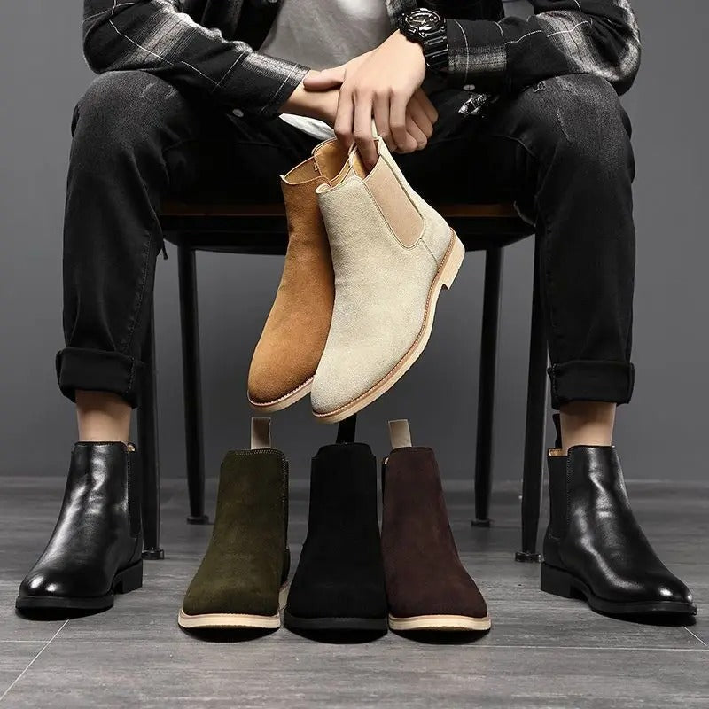 Bradley | Wildleder Chelsea-Stiefel