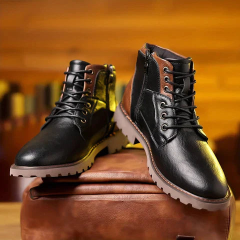 Brody | Schnürstiefel aus strapazierfähigem Leder