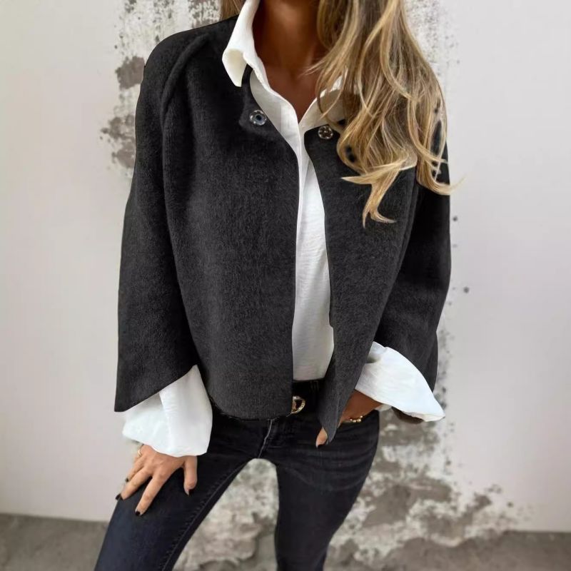 KATHY I ELEGANTE JACKE MIT AUSGESTELLTEN ÄRMELN