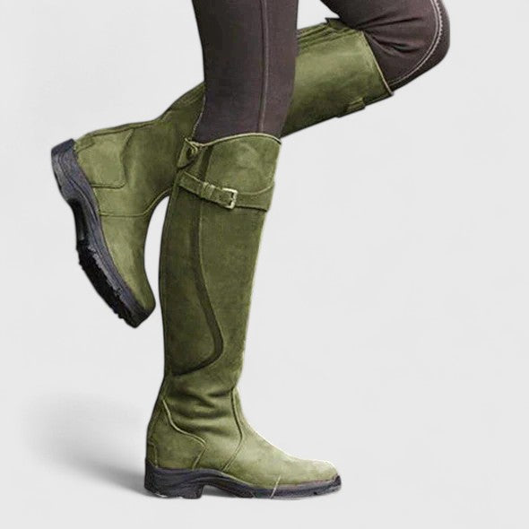 RINLEY I TRENDIGE HOCHGESCHNITTENE STIEFEL