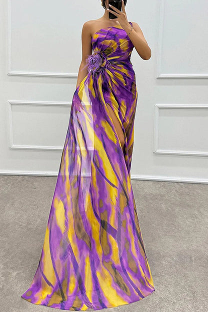 Mavis | Vibrantes Maxikleid