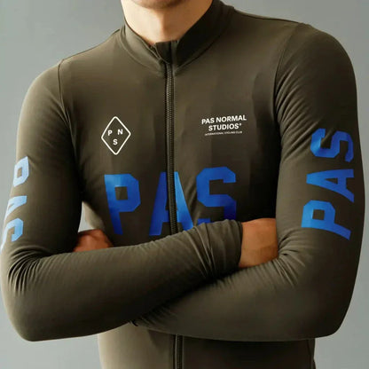 Psn™ - Mechanism Langarmshirt - Dunkelgrün