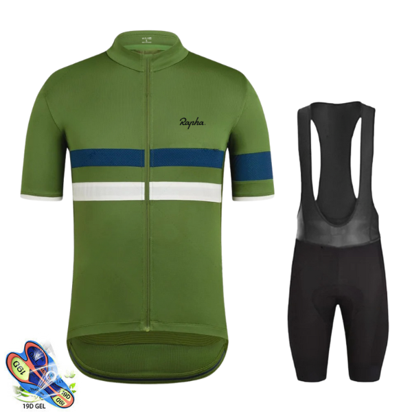 Rapha PRO - Grünes Fahrradset