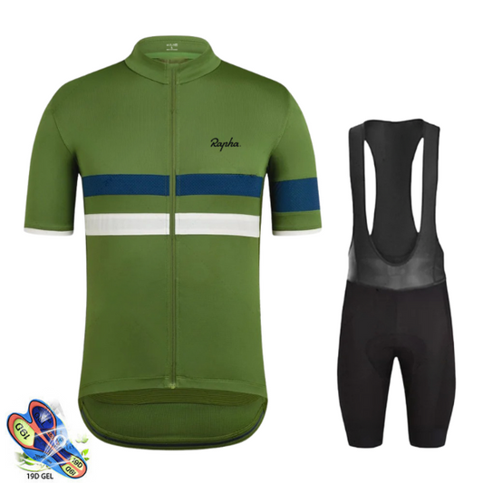 Rapha PRO - Grünes Fahrradset