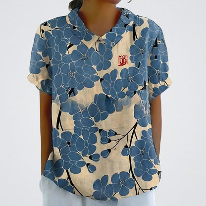 Lina | Bluse mit floralen Design |