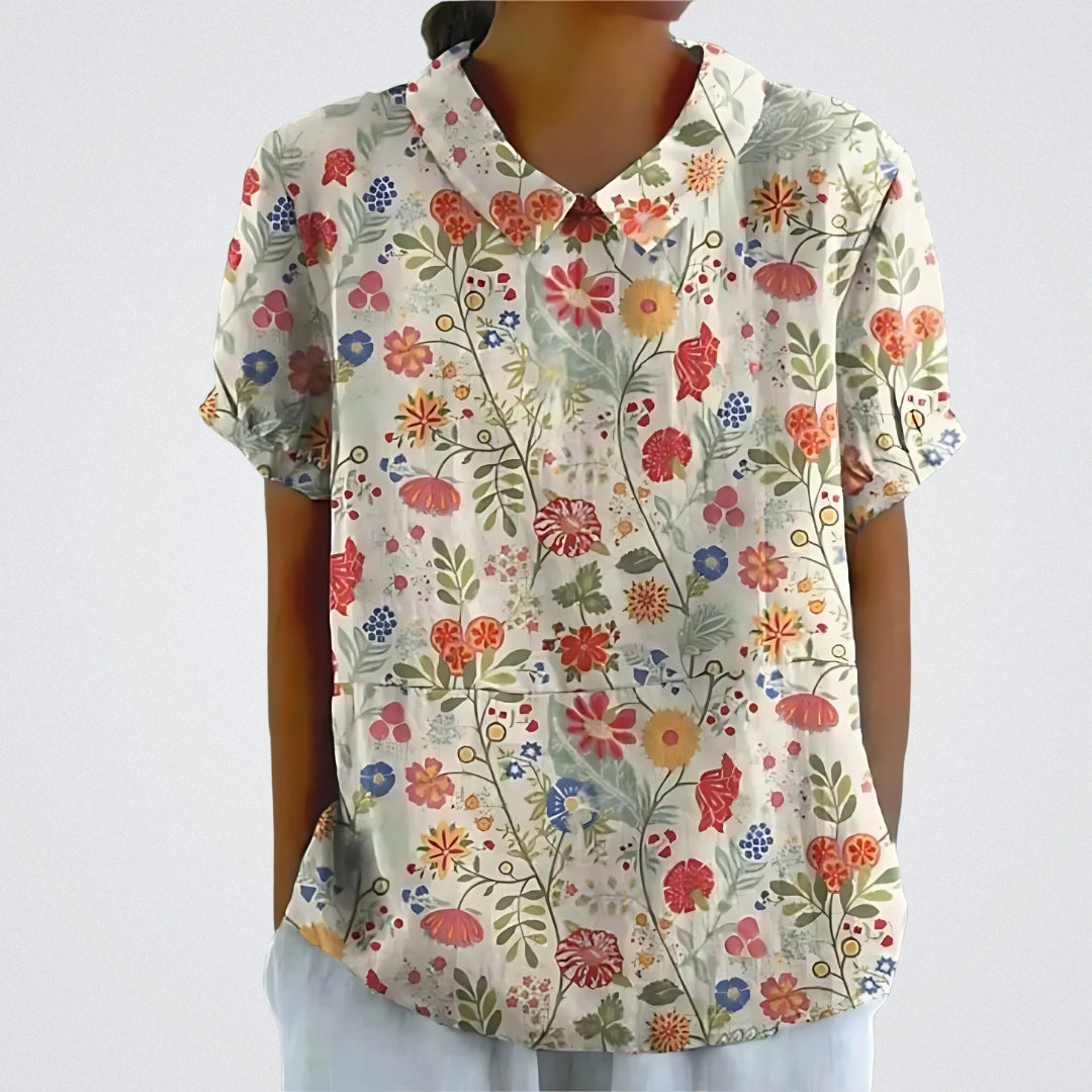 Lina | Bluse mit floralen Design |