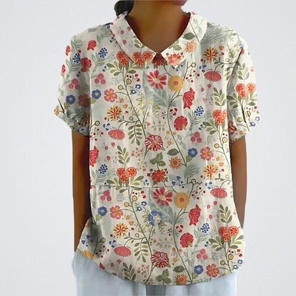 Lina | Bluse mit floralen Design |